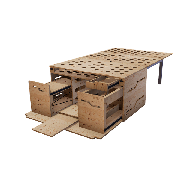 Kit aménagement pour véhicule ID PLIE M