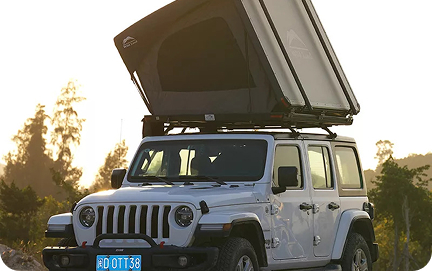 Tente de toit pour voyager léger