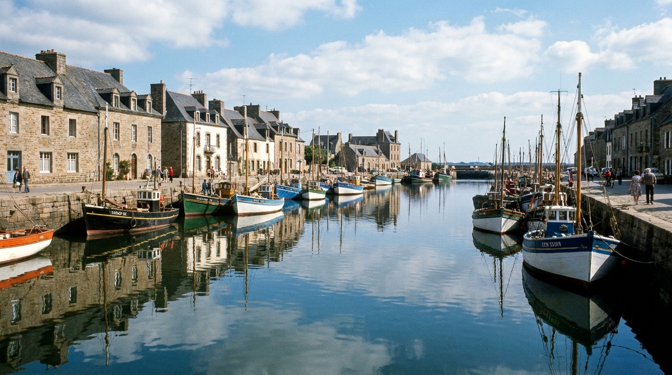 Port de Paimpol et son aire camping-car en Côtes d'Armor
