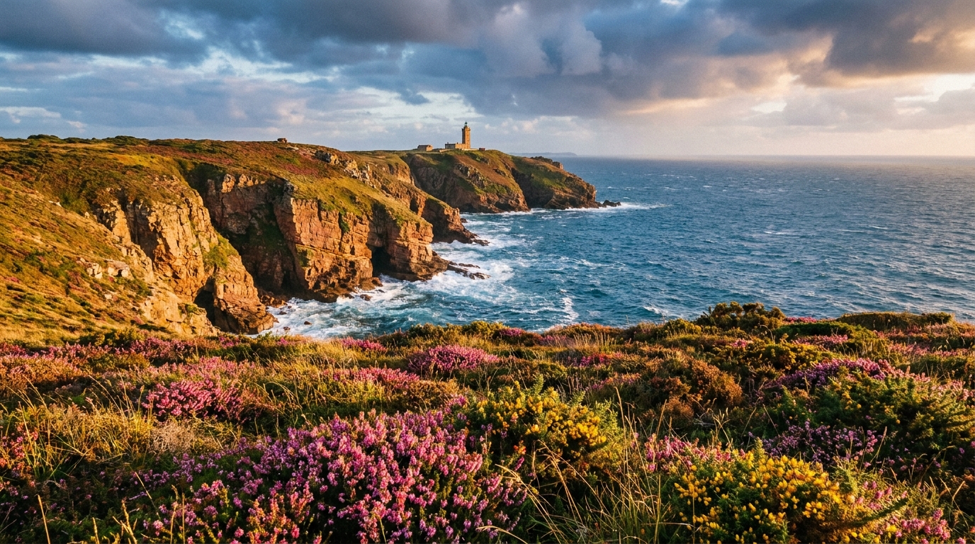Falaises du cap Fréhel en Bretagne