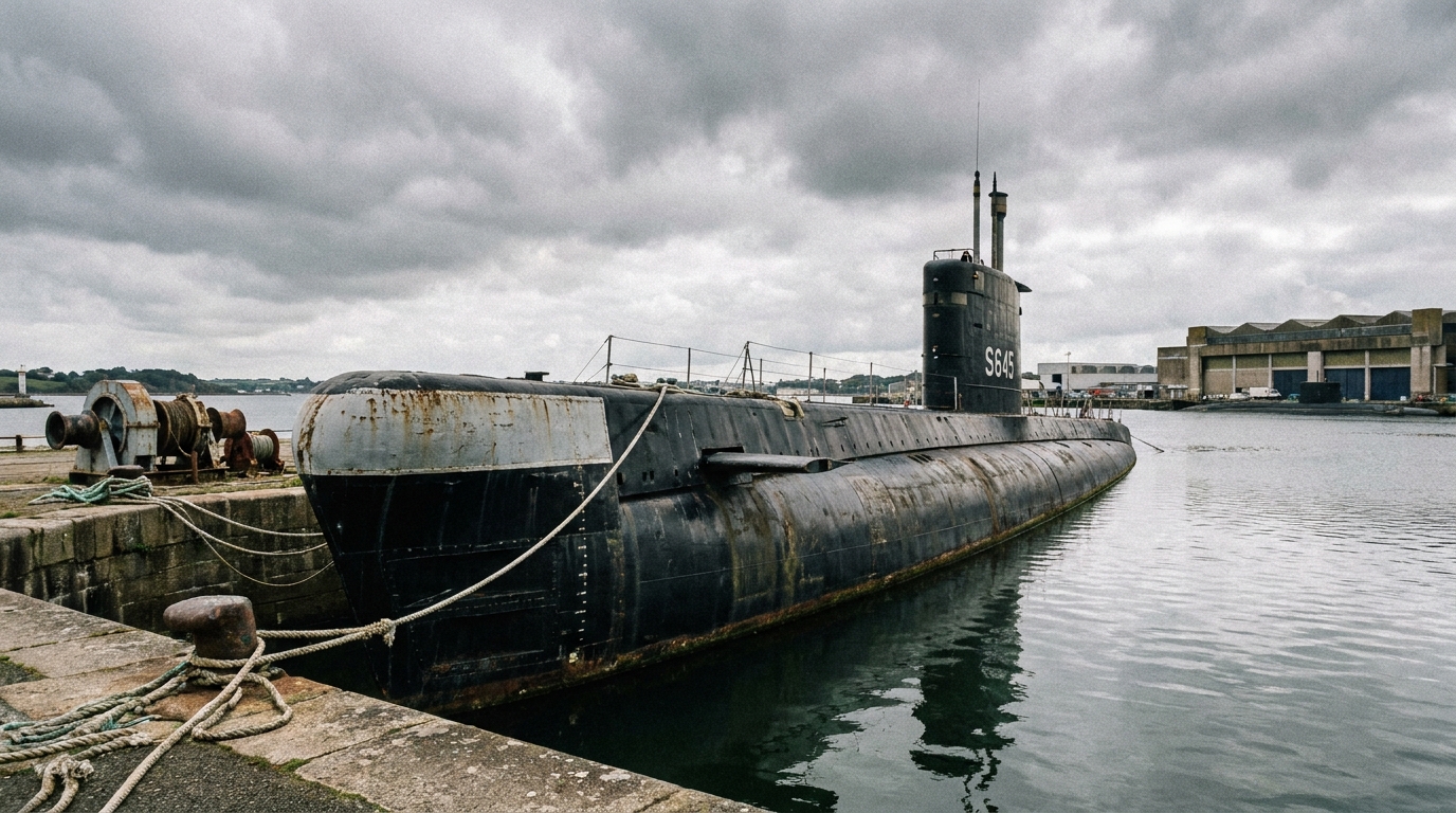 Sous-marin Flore à Lorient